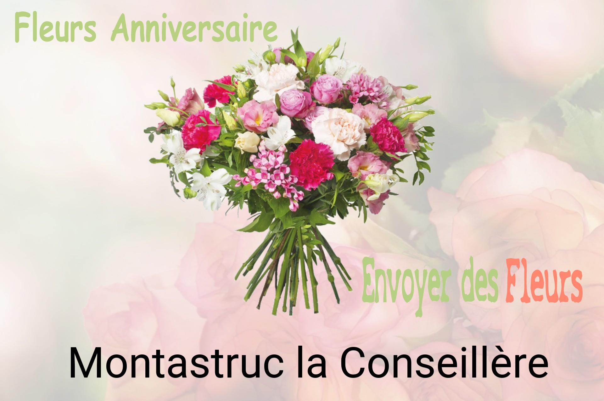 Bouquet de fleurs d’anniversaire livré à Montastruc-la-Conseillère